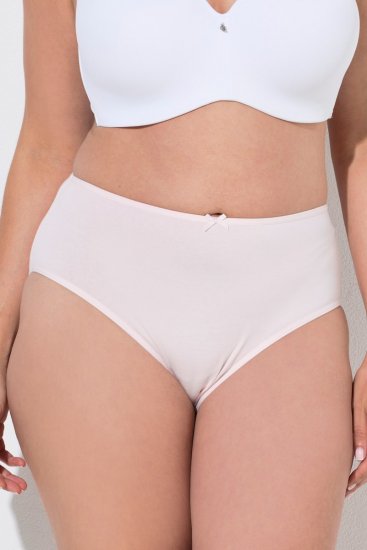 Ulla Popken 851725 Vzorčaste spodnjice 5 kosa Lila - Spodnjice - 