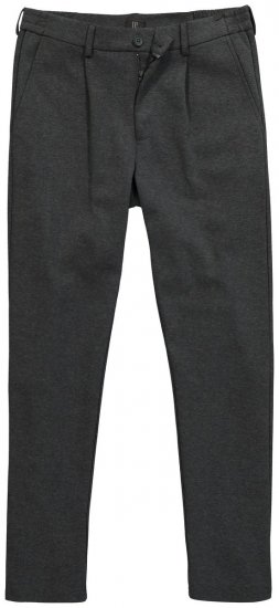 JP1880 Naples Flexnamic Jersey hlače Temno siva melange - Obleke - Velike številke oblek za moške
