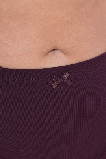 Ulla Popken 852698 Spodnjice 3 kosa Rjava - Spodnjice - 