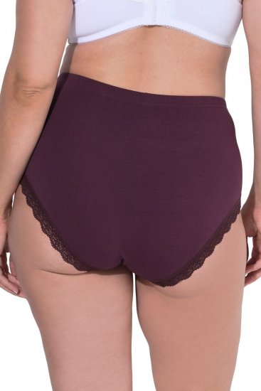 Ulla Popken 852698 Spodnjice 3 kosa Rjava - Spodnjice - 