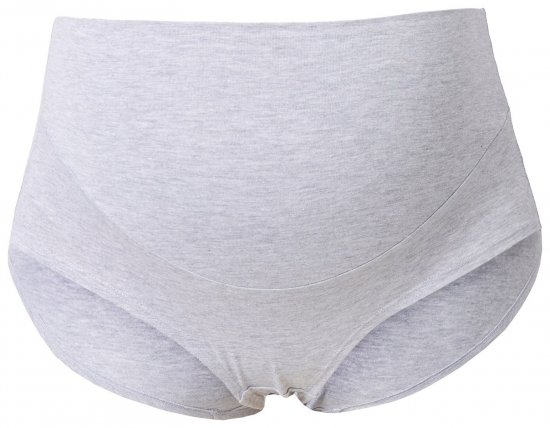 Ulla Popken 853611 Nosečniške spodnjice Siva melange - Spodnjice - 