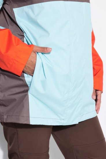 Ulla Popken 855313 Parka Taupe - Plašči - Plašči za ženske večjih velikosti