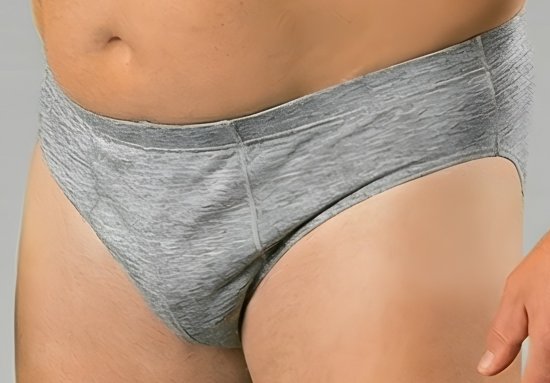 20 Nodi 934 Stretch Cotton Briefs Grey - Spodnjice - Moške Spodnjice za močnejše postave
