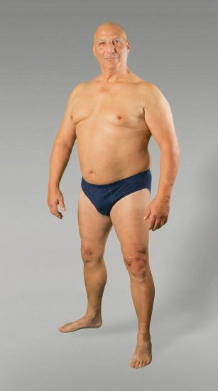 20 Nodi 934 Stretch Cotton Briefs Navy Blue - Spodnjice - Moške Spodnjice za močnejše postave