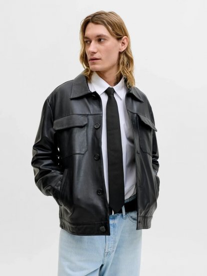 Jack & Jones Solid Kravata Črna - Kravate in metuljčki - 