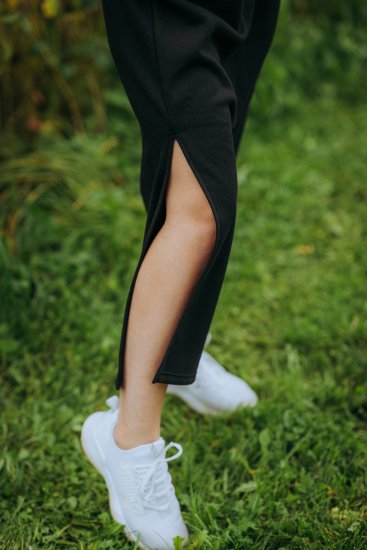 Nora Mikken MARI Maxi Hoodie Dress Black - Puloverji & jopice - 