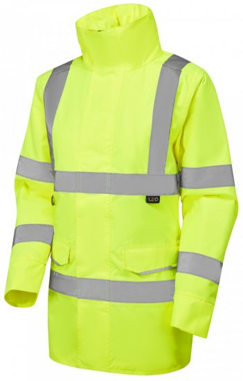 Leo Cheristow EcoViz 4K Women's Baffle Lined Anorak Hi-Vis Yellow - Delovne Obleke - 