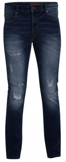 D555 Asher 1959 Stretch Jeans with rips - Kavbojke & hlače - Moške Kavbojke in Hlače za Močnejše Postave