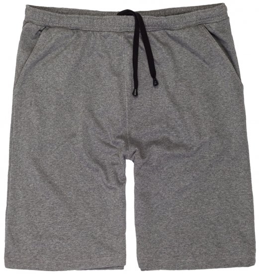 Adamo Athen Sweatshorts Grey - Trenirke & kratke trenirke - Moške Trenirke za Močnejše Postave
