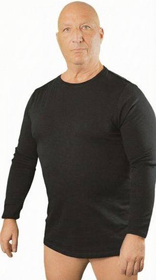 20 Nodi Carbino Long Sleeve Sport T-Shirt Black - Dolgi rokav majice - 