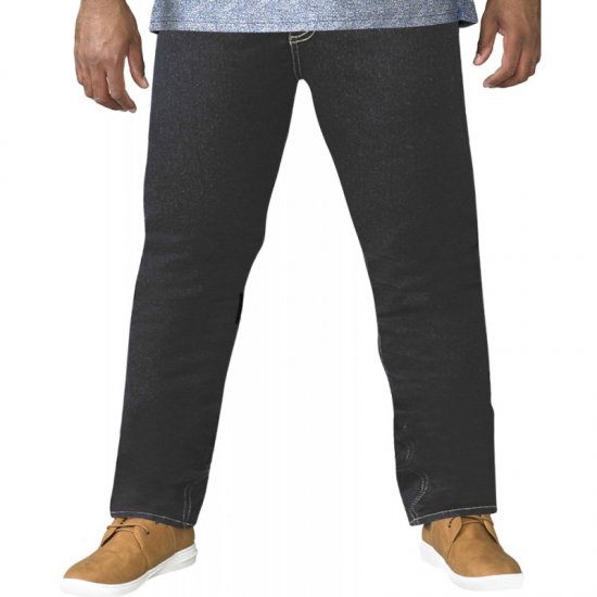 D555 Cedric Tapered Fit Stretch Jeans Indigo TALL SIZES - MOŠKA OBLAČILA MT-6XLT - DALJŠI kroji