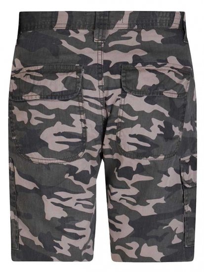 D555 Chadwick Shorts Green Camo - Kratke hlače - Moške Kratke Hlače za Močnejše Postave