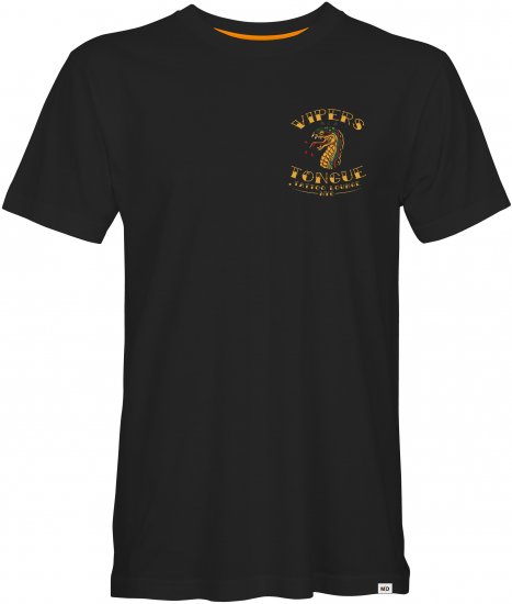 Motley Denim Downtown T-Shirt Black - Kratke Majice - Moške kratke majice za močnejše postave