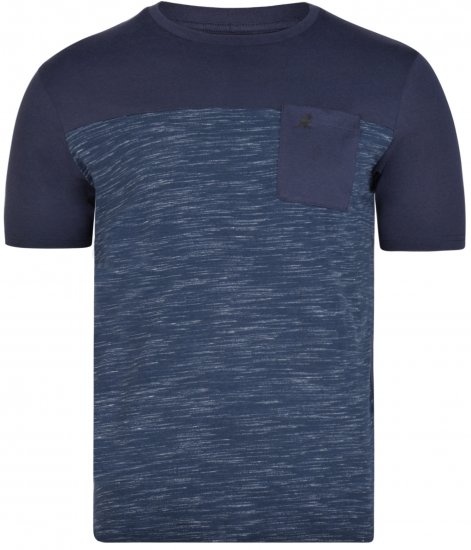 Kangol Elbrus T-shirt Navy - Kratke Majice - Moške kratke majice za močnejše postave
