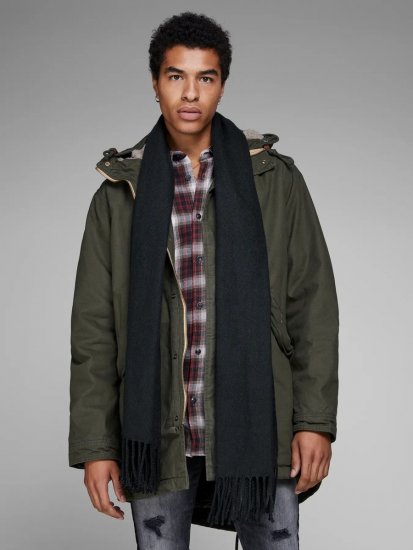 Jack & Jones Solid Šal Črna - Šali - 