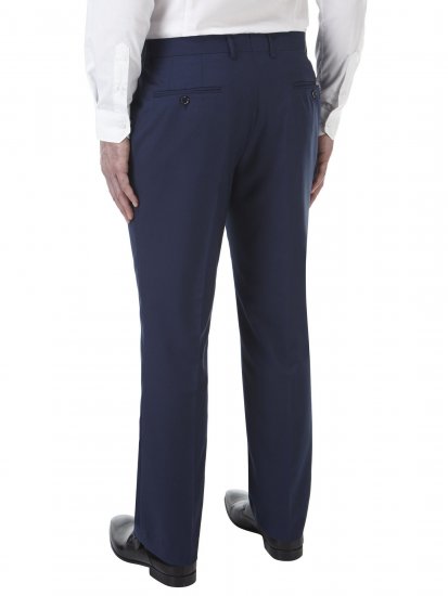 Skopes Kennedy Suit pants Royal Blue - Kavbojke & hlače - Moške Kavbojke in Hlače za Močnejše Postave