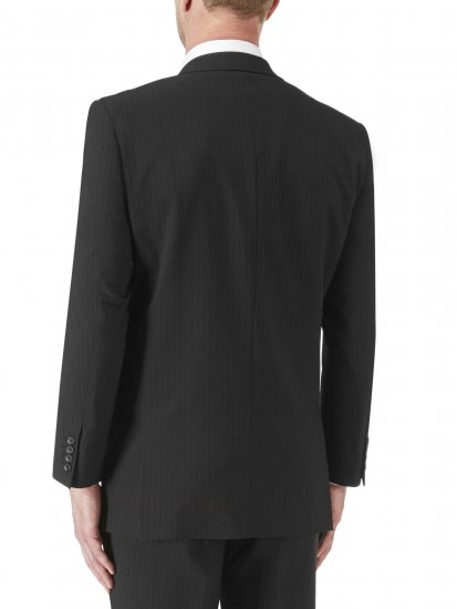 Skopes Darwin Suit jacket Black stripe - Obleke - Velike številke oblek za moške