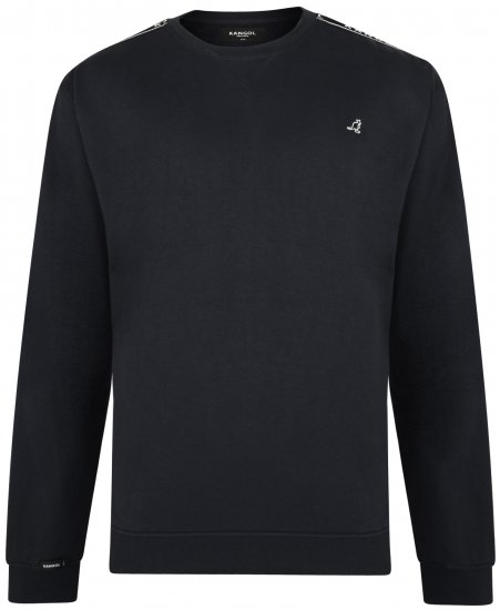 Kangol Foray Sweatshirt Black - Puloverji & jopice - Moški Puloverji & Jopice za Močnejše Postave