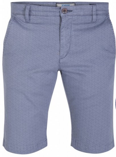 D555 Hardy Shorts Blue - Kratke hlače - Moške Kratke Hlače za Močnejše Postave