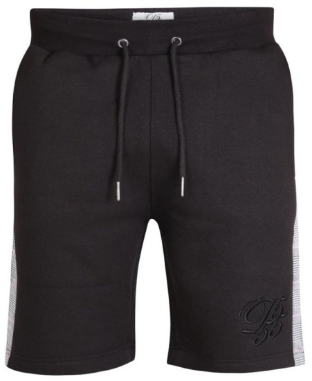 D555 Hayes Sweat-shorts Black - Trenirke & kratke trenirke - Moške Trenirke za Močnejše Postave