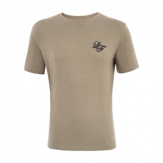 Loyalty & Faith Helix T-shirt Khaki - Kratke Majice - Moške kratke majice za močnejše postave