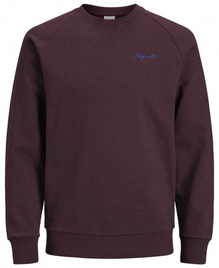 Jack & Jones Hide Sweatshirt Port Royal - Puloverji & jopice - Moški Puloverji & Jopice za Močnejše Postave