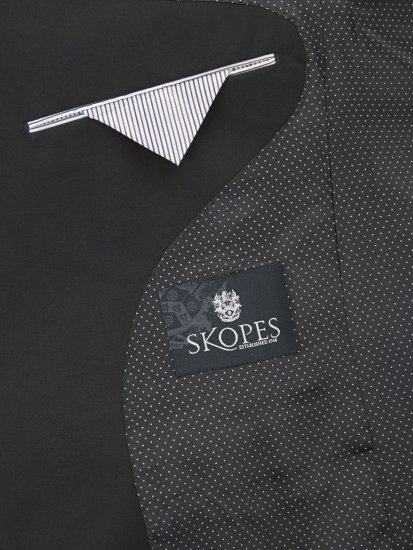 Skopes Madrid Suit jacket Black - Obleke - Velike številke oblek za moške