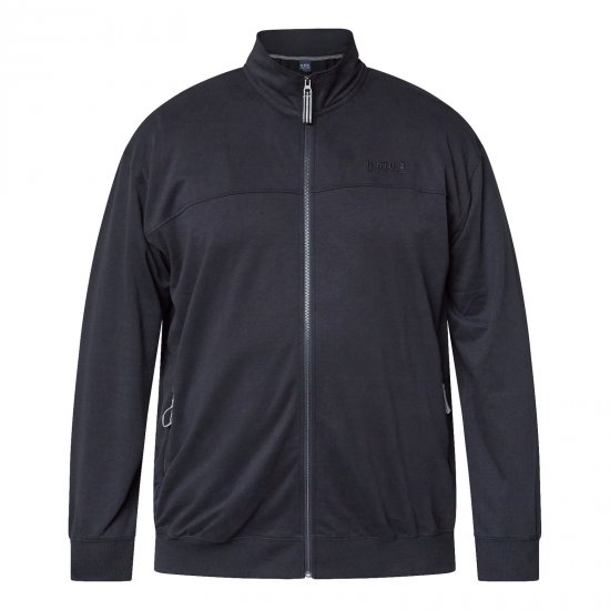 North Latitude Sweat Cardigan Črna - Puloverji & jopice - Moški Puloverji & Jopice za Močnejše Postave