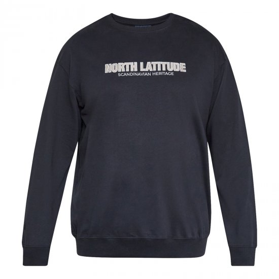 North Latitude Crewneck Sweatshirt Črna - TALL puloverji - TALL puloverji in jopice s kapuco