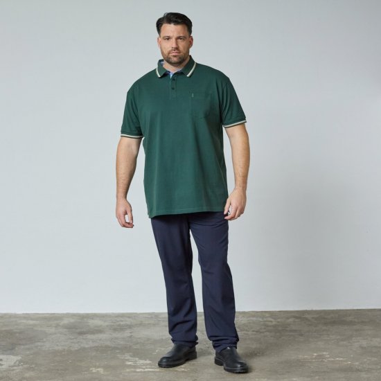 North Latitude Superflex Polo Zelena/Kaki - TALL polo majice - TALL polo majice za visoke moške