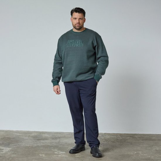 North Latitude Crewneck Logo Sweat Zelena/Kaki - TALL puloverji - TALL puloverji in jopice s kapuco