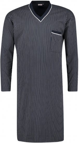 Adamo Gustav Long Nightshirt Navy - Spodnje perilo & kopalne hlače - Moško Spodnje Perilo za močnejše postave