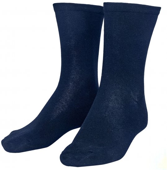 Adamo Adrian Sensitive-socks Navy 2-pack - Spodnje perilo & kopalne hlače - Moško Spodnje Perilo za močnejše postave