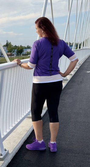 Nora Mikken ANNELI T-Shirt Purple - Majice - 