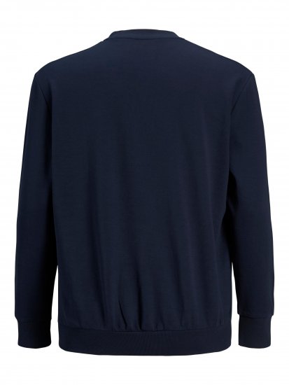 Jack & Jones Basic Sweatshirt Navy Blazer - Puloverji & jopice - Moški Puloverji & Jopice za Močnejše Postave