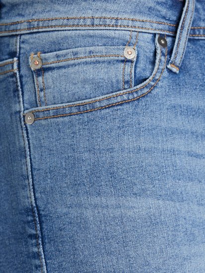 Jack & Jones Rick Shorts Blue - Kratke hlače - Moške Kratke Hlače za Močnejše Postave