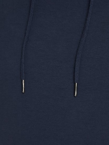 Jack & Jones Basic Sweat Hood Navy Blazer - Puloverji & jopice - Moški Puloverji & Jopice za Močnejše Postave
