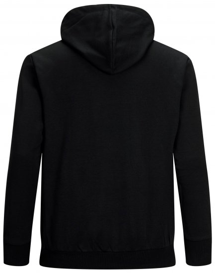 Jack & Jones Basic Hoodie Black - Puloverji & jopice - Moški Puloverji & Jopice za Močnejše Postave