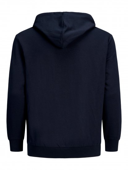 Jack & Jones Califlomax Sweat Hood Navy blazer - Puloverji & jopice - Moški Puloverji & Jopice za Močnejše Postave
