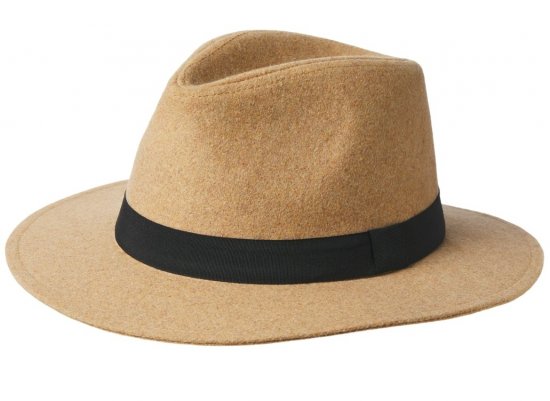 Jack & Jones Medo Fedora Hat Camel - Modni dodatki - 