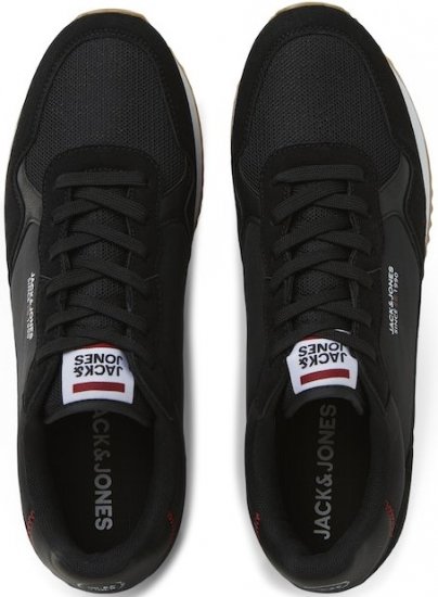 Jack & Jones Robin Combo Sneakers Black - Moški čevlji 40-52 - 