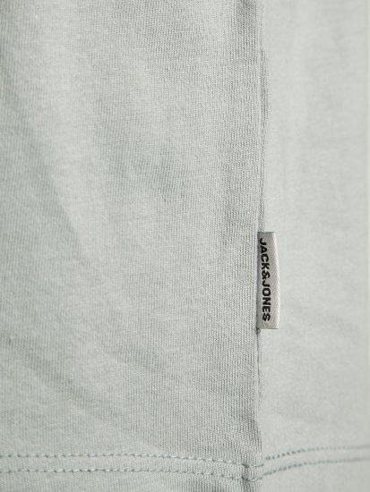 Jack & Jones JCOSPRING T-Shirt Gray - Kratke Majice - Moške kratke majice za močnejše postave