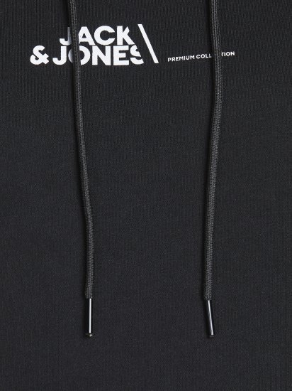 Jack & Jones JPRBLABOOSTER SWEAT Black - Puloverji & jopice - Moški Puloverji & Jopice za Močnejše Postave