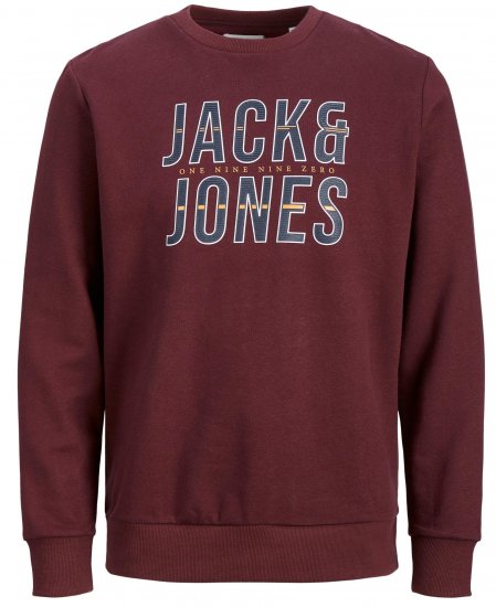 Jack & Jones JJXILO Sweat Port Royale - Puloverji & jopice - Moški Puloverji & Jopice za Močnejše Postave
