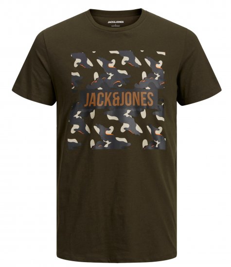 Jack & Jones JJRAMP T-Shirt Rosin - Kratke Majice - Moške kratke majice za močnejše postave