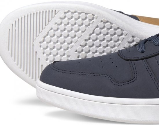 Jack & Jones Dang Faux Nubuck Combo Sneakers Navy Blazer - Moški čevlji 40-52 - 