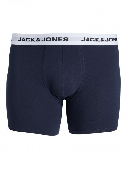 Jack & Jones BASIC White WB Trunks 5-Pack Green - Spodnje perilo & kopalne hlače - Moško Spodnje Perilo za močnejše postave