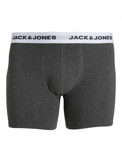 Jack & Jones BASIC White WB Trunks 5-Pack Green - Spodnje perilo & kopalne hlače - Moško Spodnje Perilo za močnejše postave