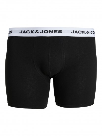 Jack & Jones BASIC White WB Trunks 5-Pack Green - Spodnje perilo & kopalne hlače - Moško Spodnje Perilo za močnejše postave