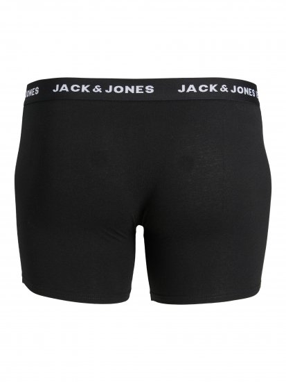 Jack & Jones JACHUEY Boxers 10-pack Black - Spodnje perilo & kopalne hlače - Moško Spodnje Perilo za močnejše postave